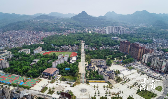 劉禹錫文化廣場。曾亮超 攝