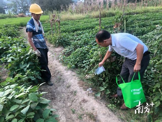 噴灑施藥。